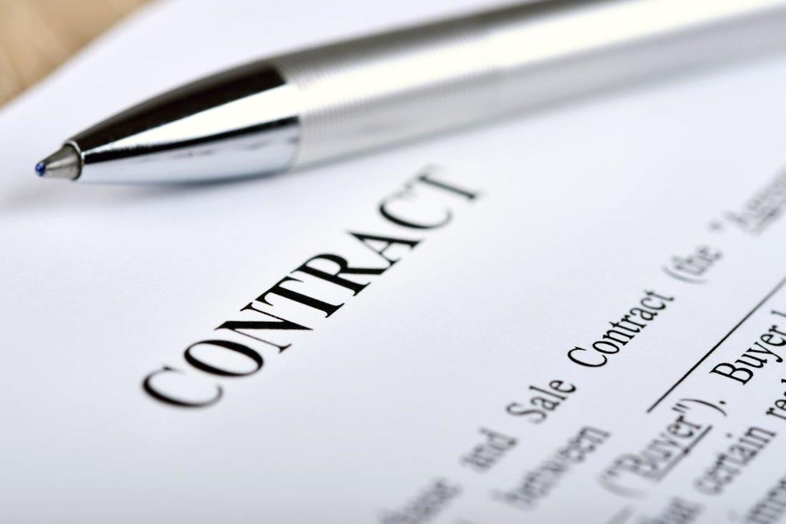 Blog photo of a contract, Catherine M. Bowers, PLC Law Office